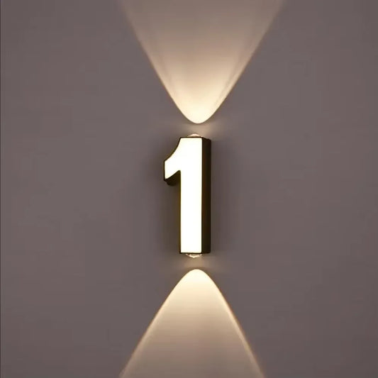 House Number Lamp
