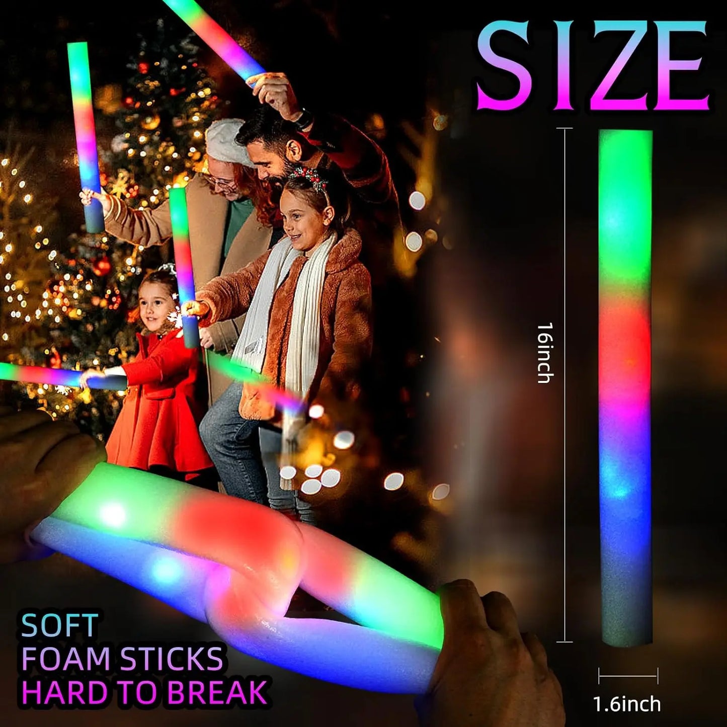 Foam Glow Sticks