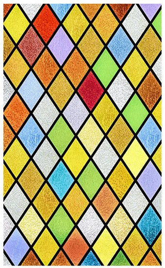 Retro Church Window Stickers