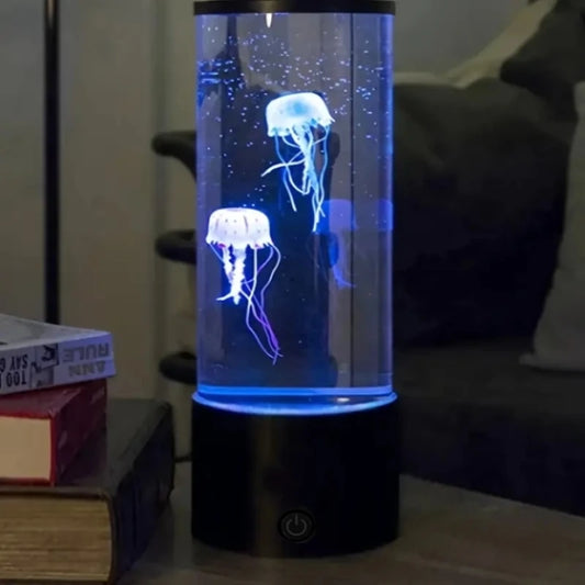 Jellyfish Lava Night Lamp