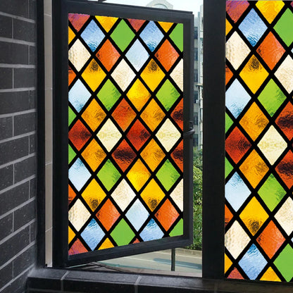 Retro Church Window Stickers