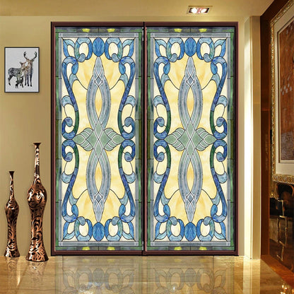 Retro Church Window Stickers