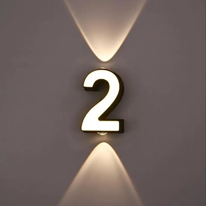 House Number Lamp